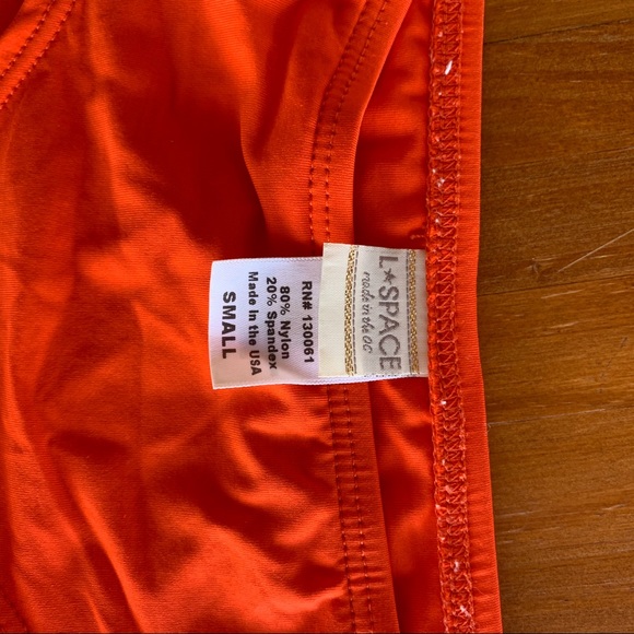 LSPACE 3 pc Bikini Set ~ Fringe & Bandeau Top - Picture 5 of 8